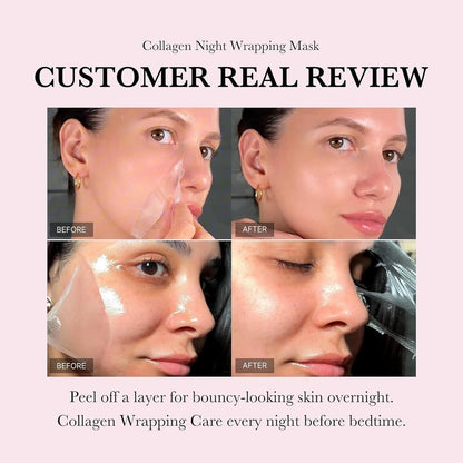 Collagen Night Wrapping Peel Off Mask (Buy 1 Get 1)